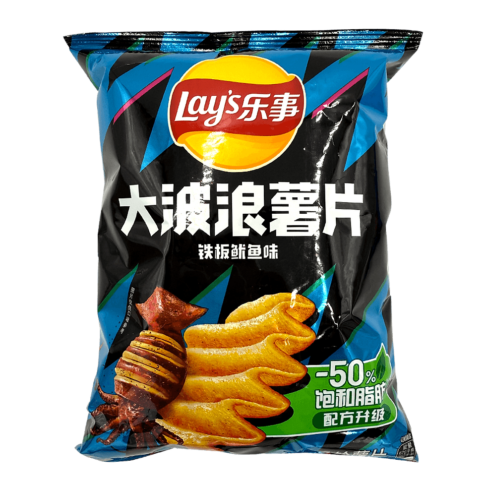Lay’s Potato Chips (BBQ Squid) – 2.46 oz (70 g)