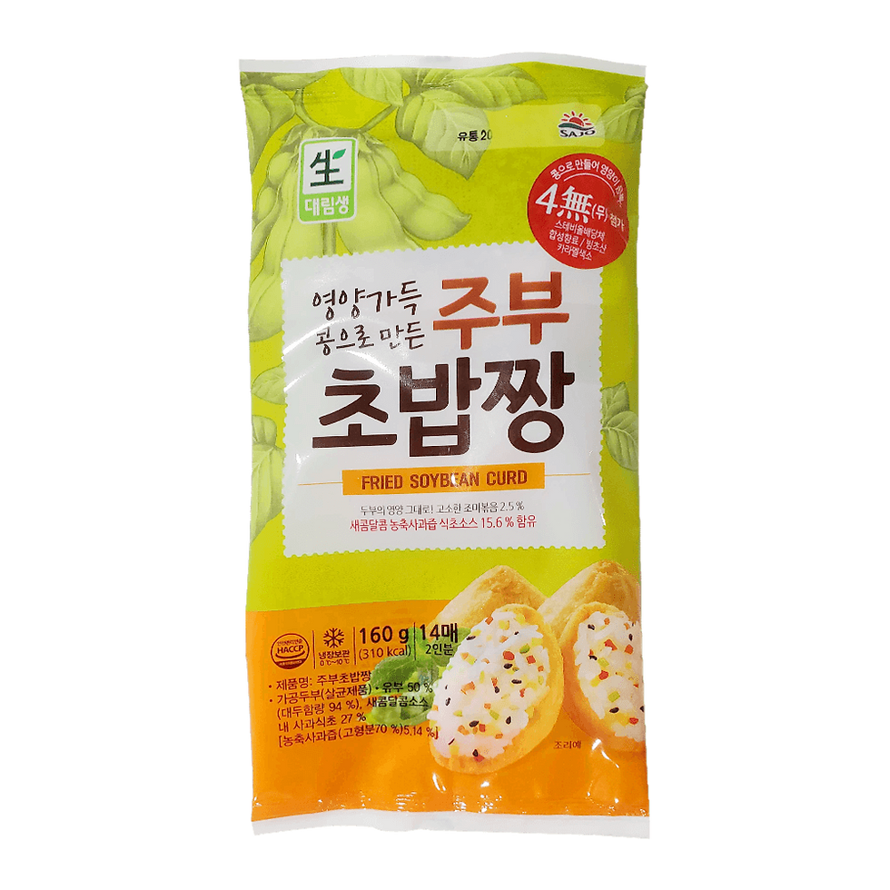Sajo Daerim Fried Bean Curd 5.6 oz (160g)