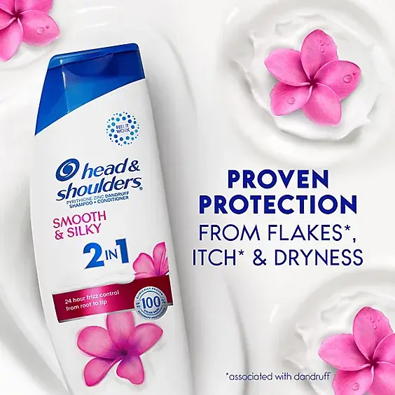 Thumbnail: Head & Shoulders Floral Scent Straight Anti-Dandruff Shampoo – 12.5 fl oz