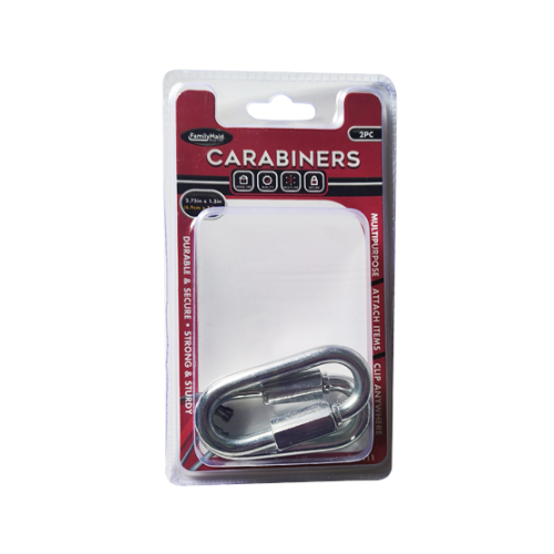 Thumbnail: Carabiners 2PC 2.75" L × 1.5"