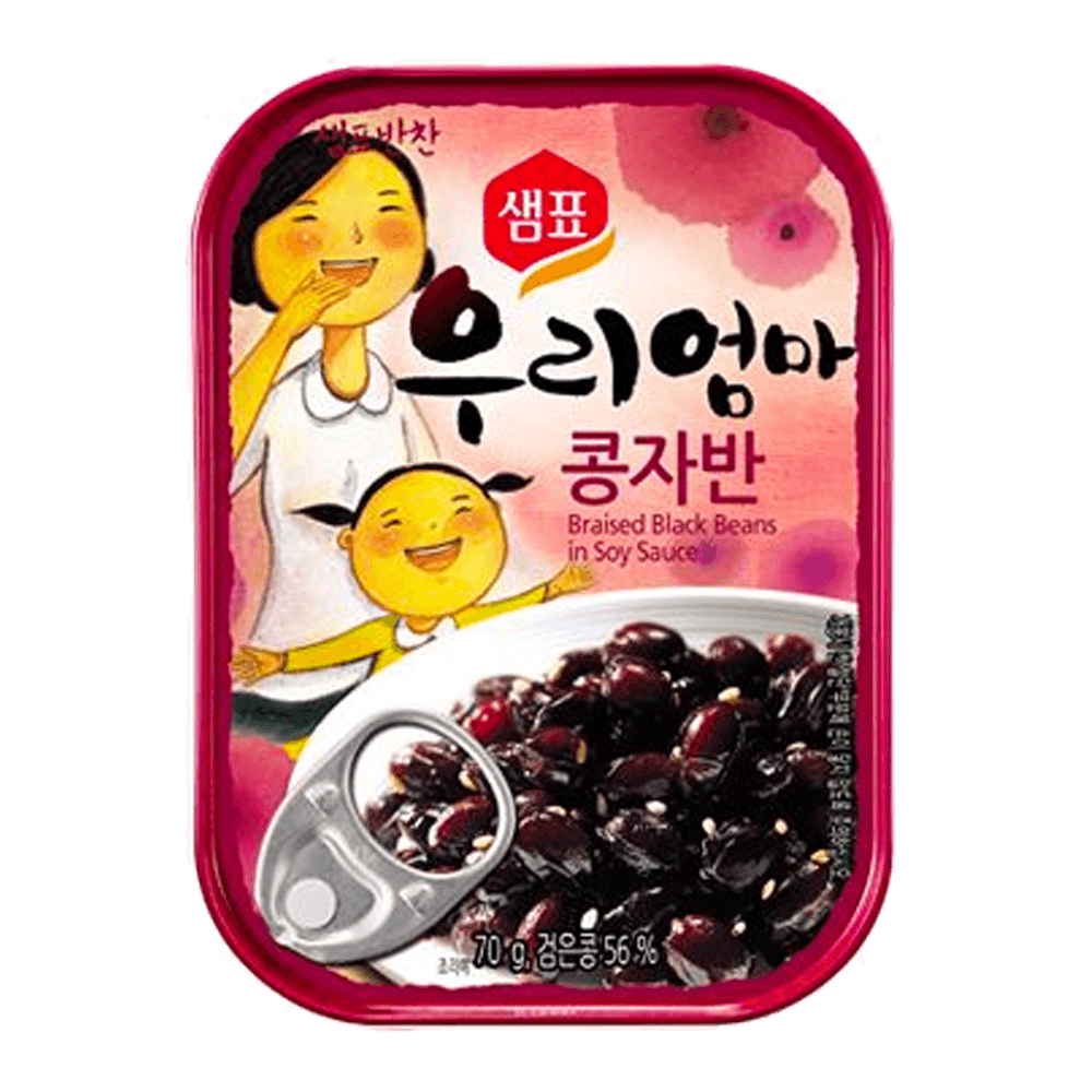 Sempio Braised Black Beans in Soy Sauce 2.4oz (70g)