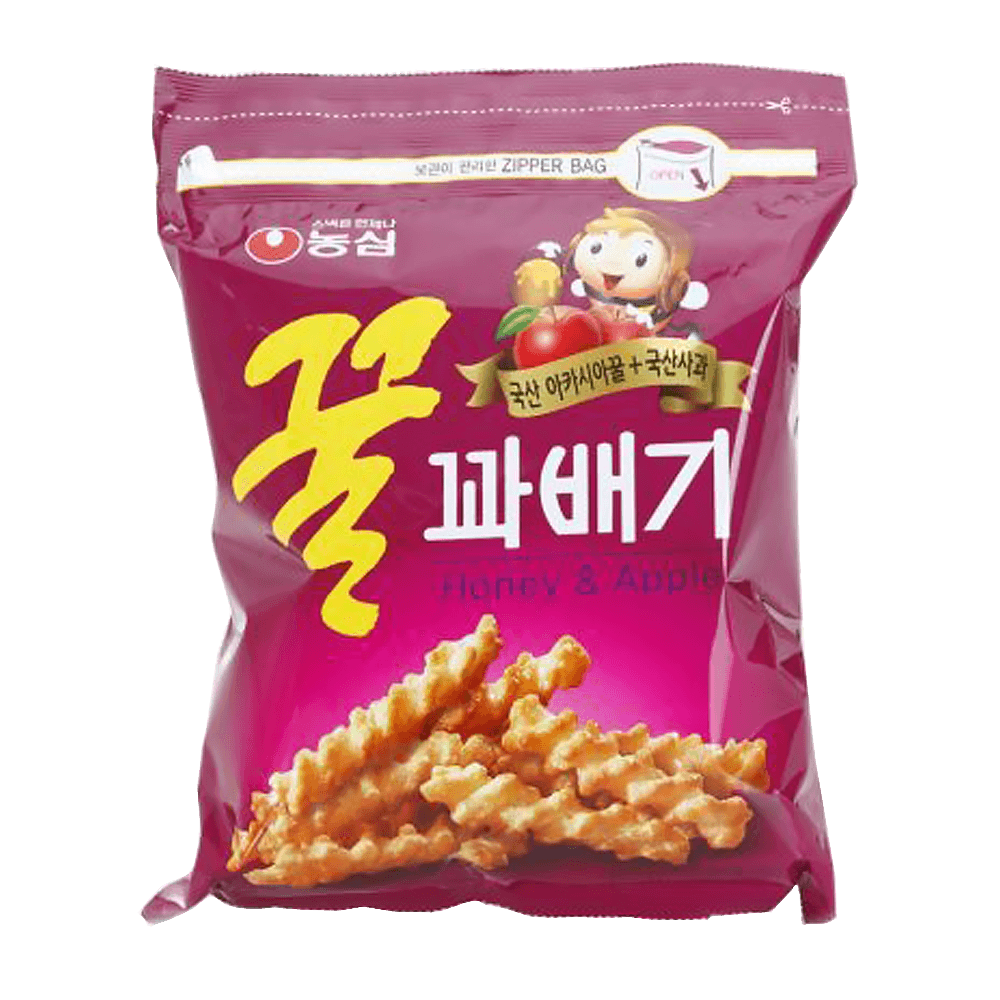 Nongshim Honey Flavored Twist Snack – Big Size, 10.05 oz (285 g)