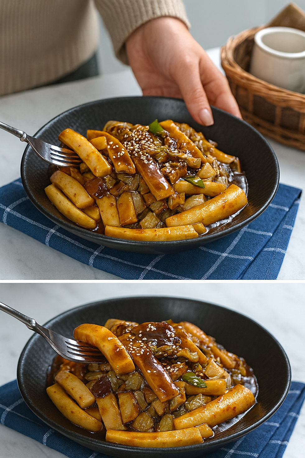 How to Make Jjajang Tteokbokki with 3-Minute Sauce