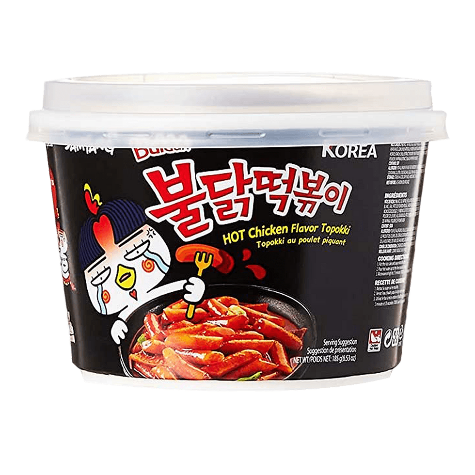 Samyang Hot Chicken Topokki Big Bowl – 6.52 oz (185 g)