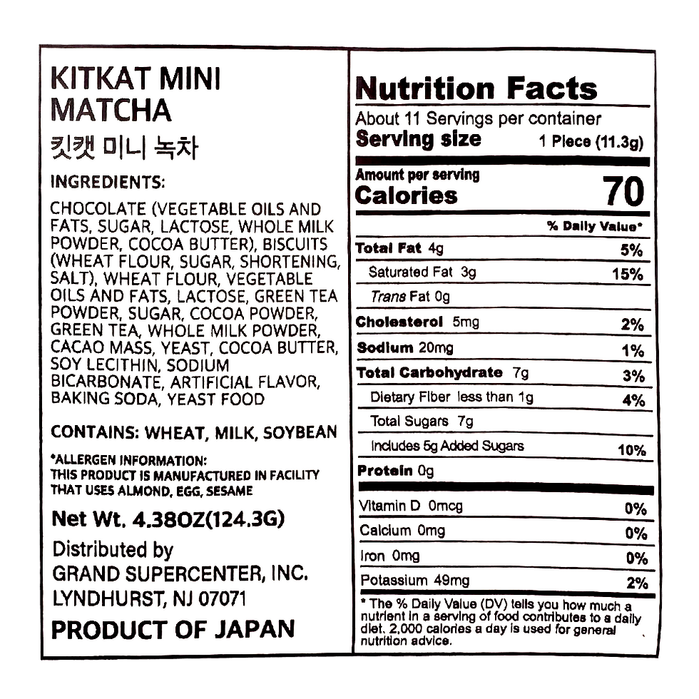 Nestlé KitKat Mini Matcha – 124.3 g (4.38 oz)