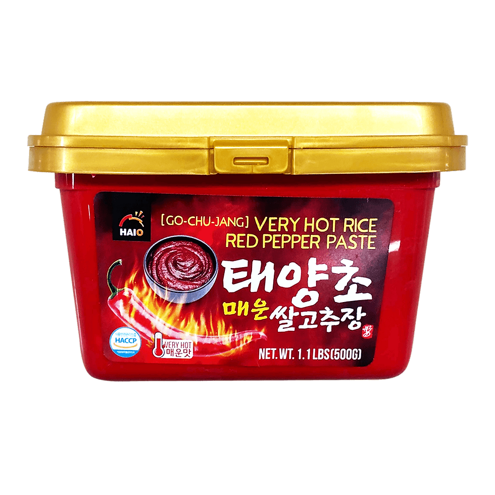 HAIO Hot Pepper Paste Hot 1.1 LB (500g)