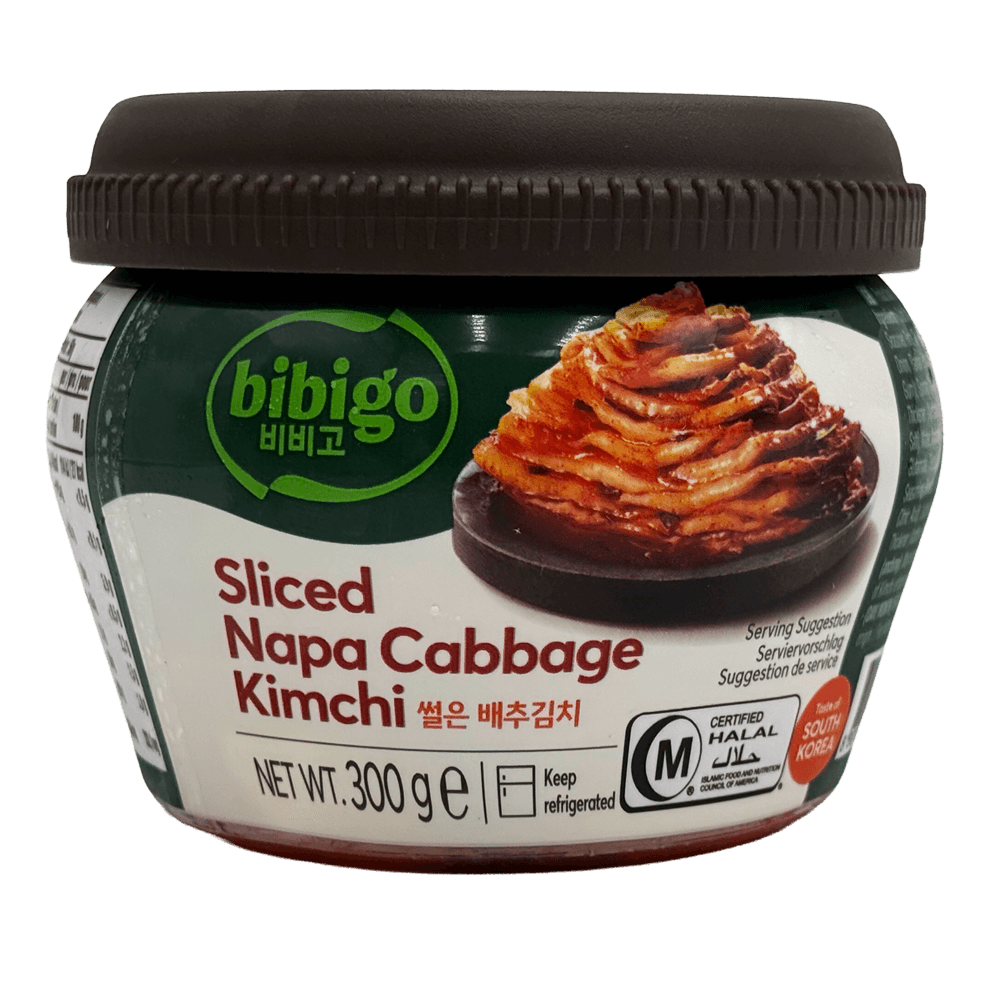 Bibigo Sliced Kimchi – 10.58 oz (300 g, Refrigerated)