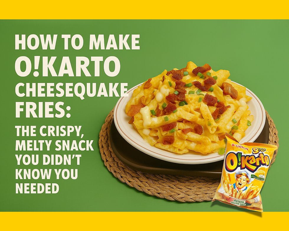 How to Make O!Karto CheeseQuake Fries