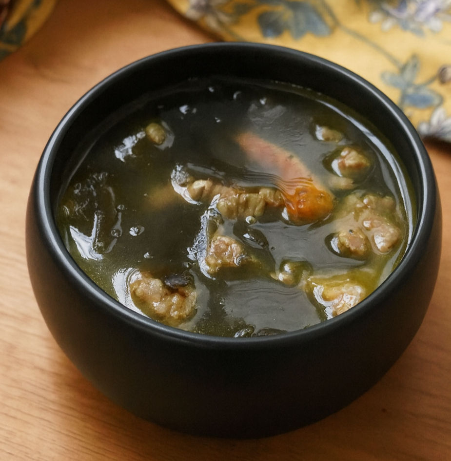 Easy Korean Seaweed Soup with Beef & Pollock
