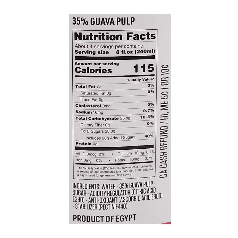 Pocas Nectar Drink – 33.8 fl.oz (1 L)