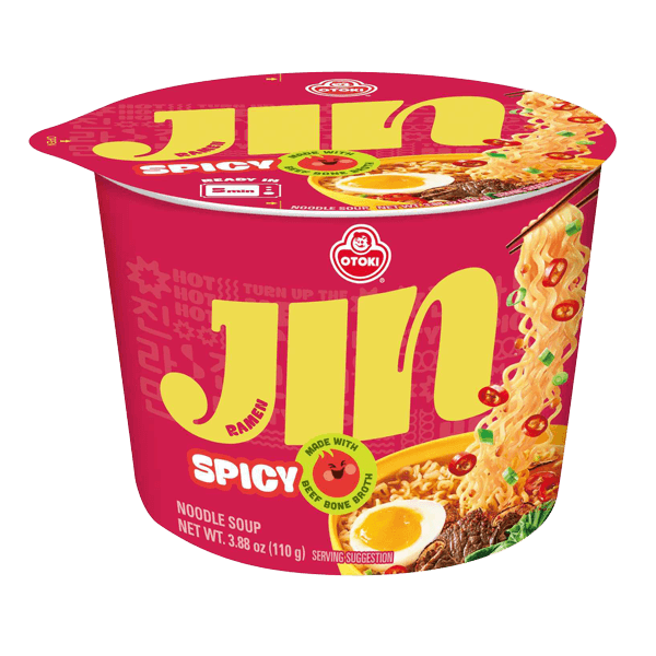 OTOKI Jin Ramen Spicy Big Bowl (Cup) – 110 g (3.88 oz)