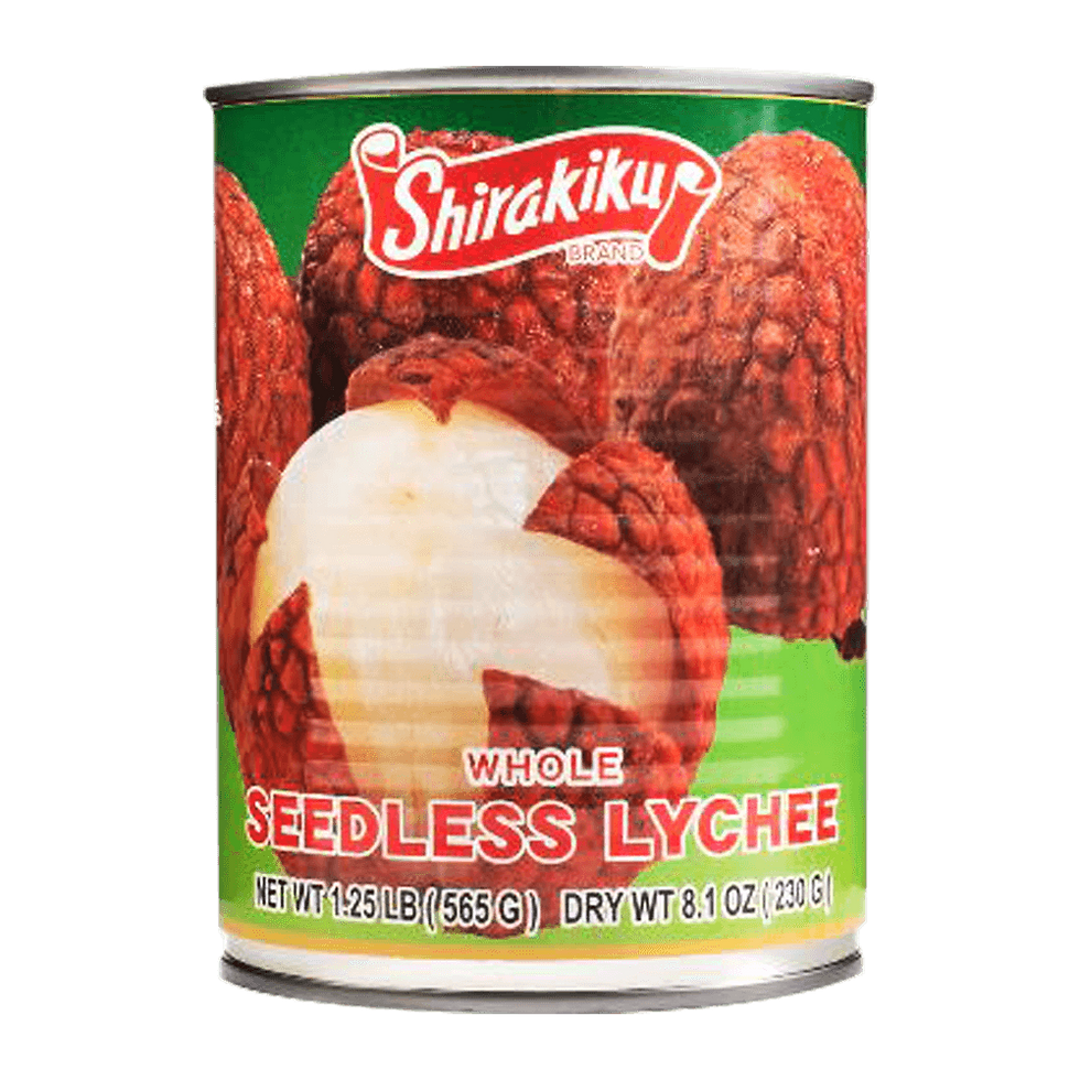 Shirakiku Whole Seedless Lychee 20 oz (567g)