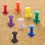 Thumbnail: BAZIC Push Pins Assorted Color (100/Pack)