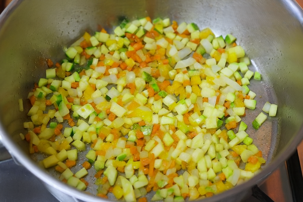 diced vegetable