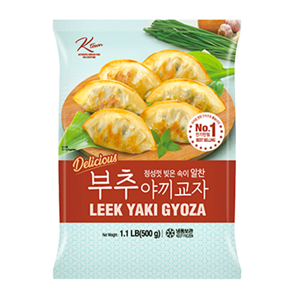 Ktown Leek Yaki Gyoza – 1.1 lb (500 g)