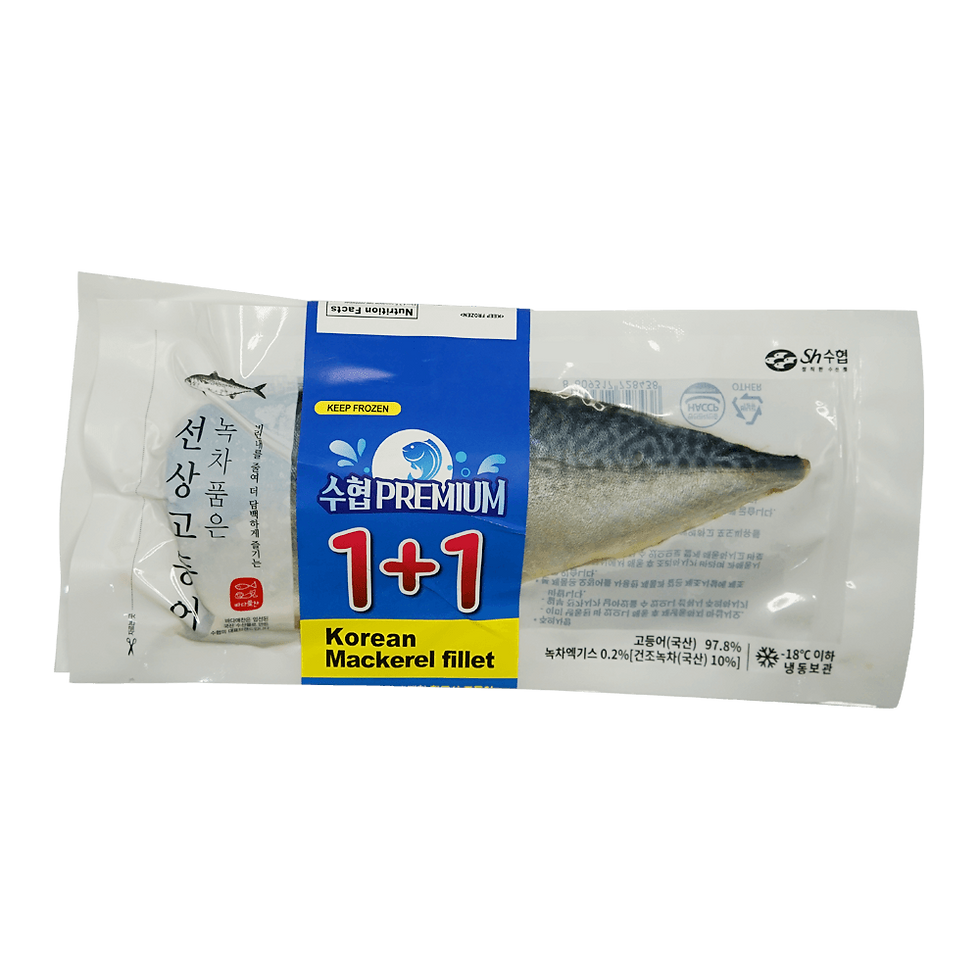 Suhyup Premium Korean Mackerel Fillet 1+1 Set 11.99oz (340g)