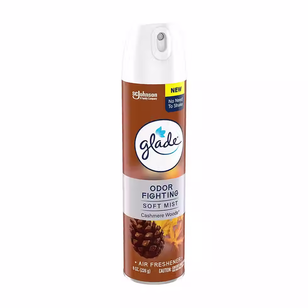 Thumbnail: Glade Odor-Fighting Soft Mist Air Freshener Room Spray – Cashmere Woods, 8 oz