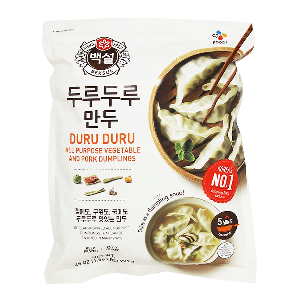 CJ All Purpose Vegetable & Pork Dumpling – 25 oz (710 g)