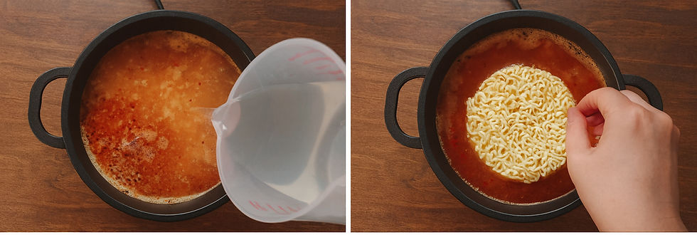 Spicy Spam Bomb Ramen