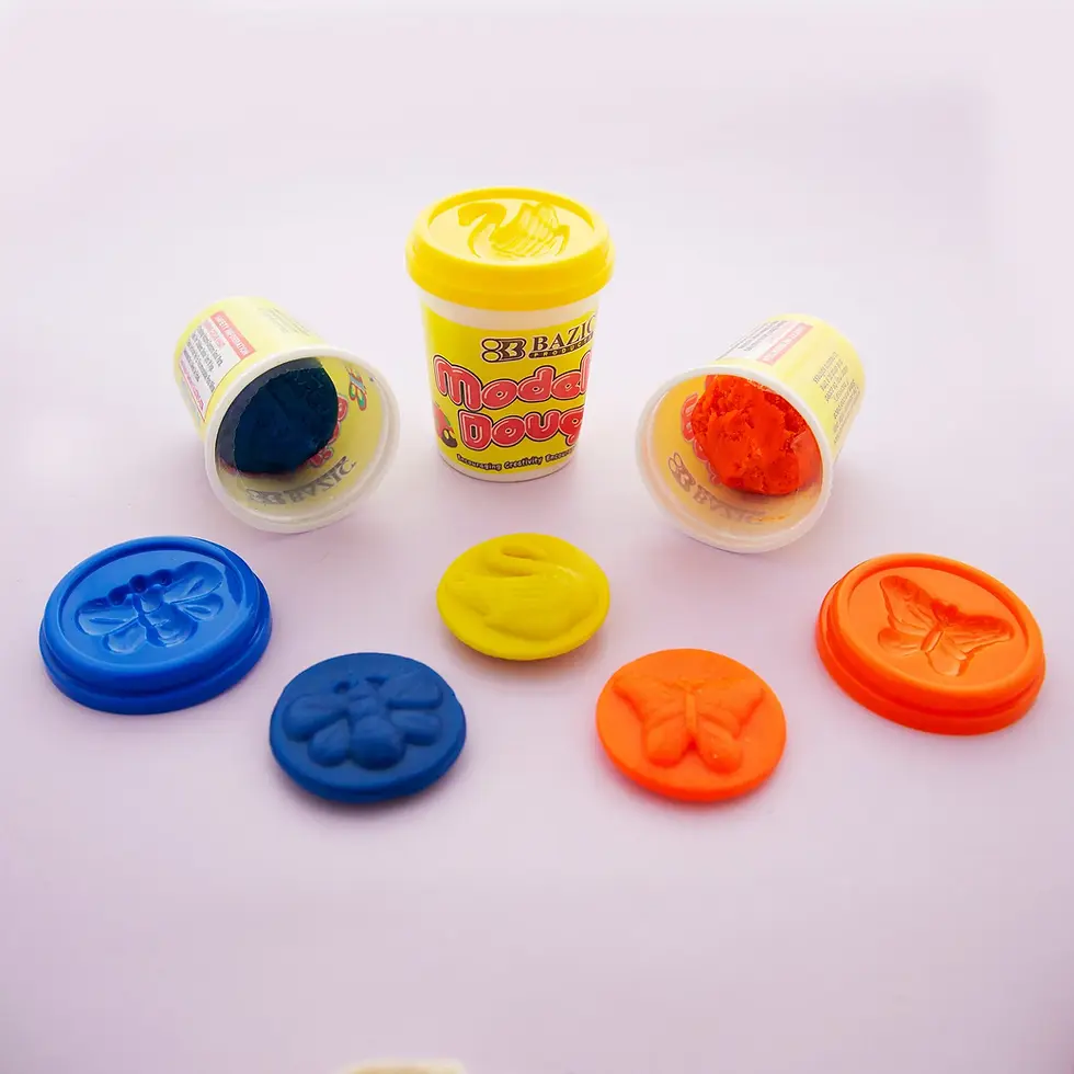 Thumbnail: BAZIC 5 Oz. Multi-Color Modeling Dough – 3 Pack