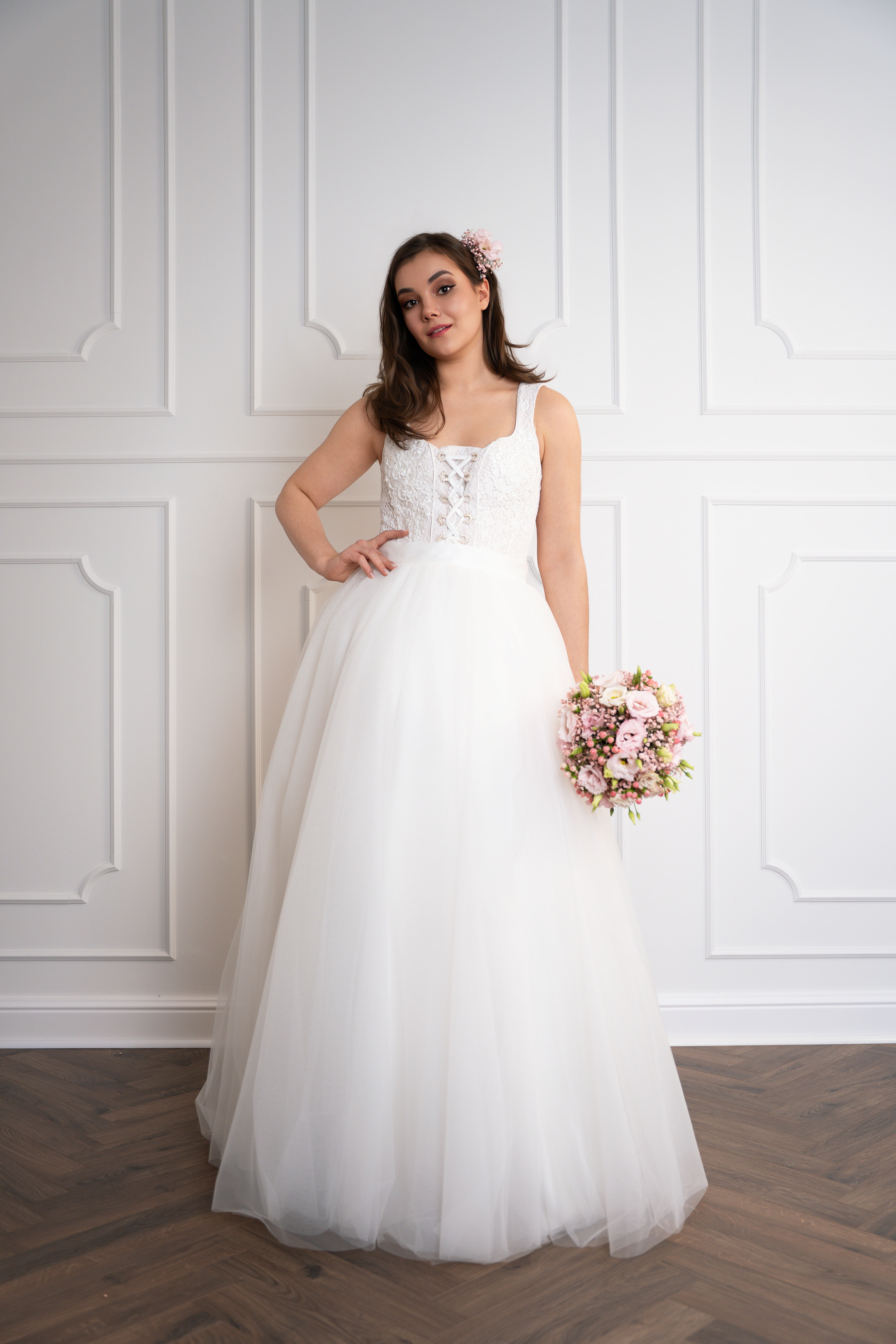 Overskirt classic tulle middle