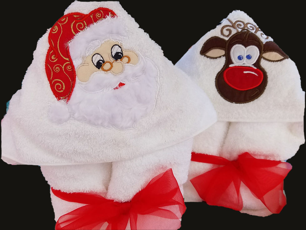Thumbnail: Santa Claus Hooded Towel