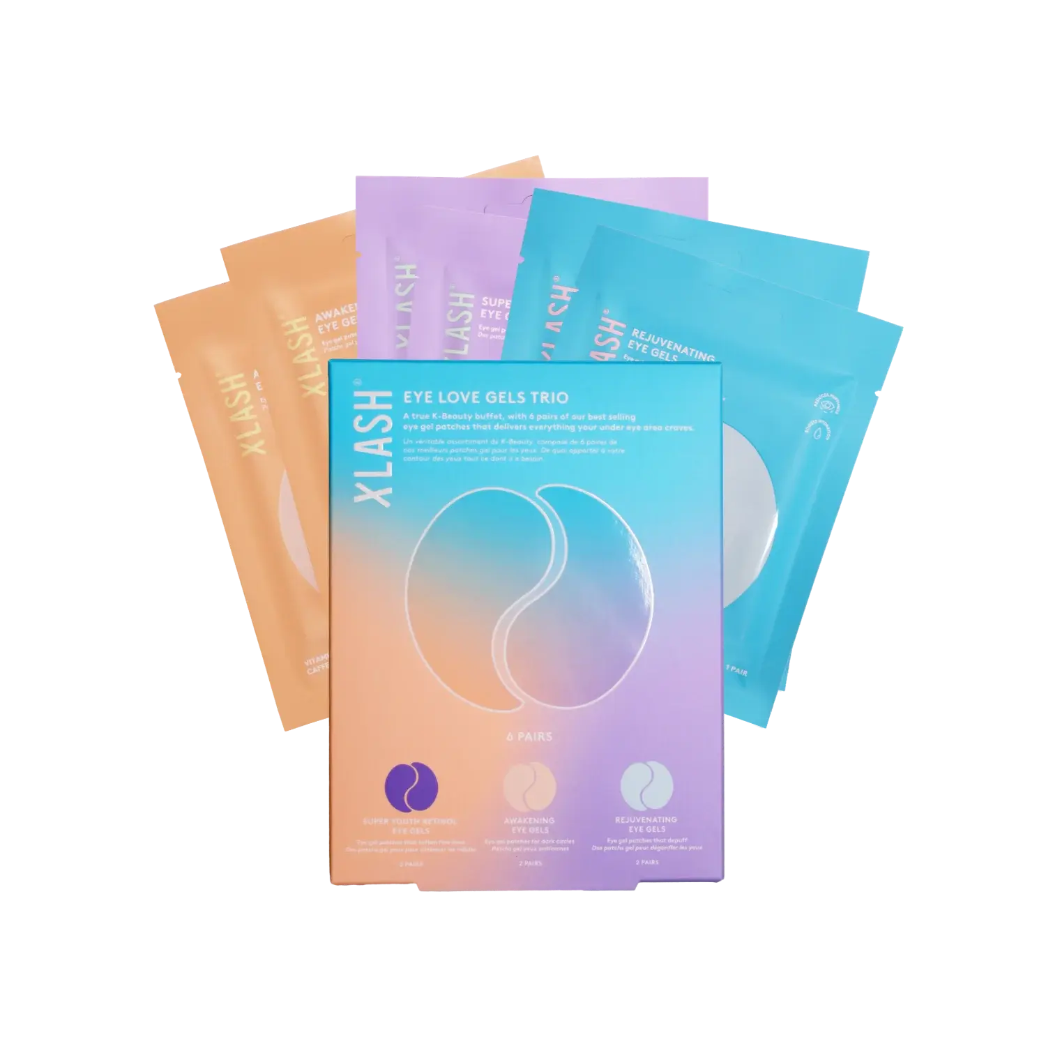 XLash Eye Gel Patches bestseller Travelkit