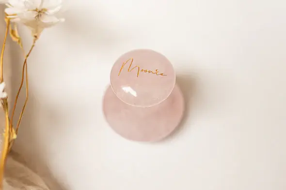 Gua Sha Mushroom Tool - Rose Quartz