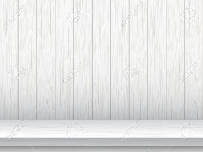 54016855-White-empty-wooden-table-before-wall-of-vintage-wooden-planks-Vector-background--Stock-Vect