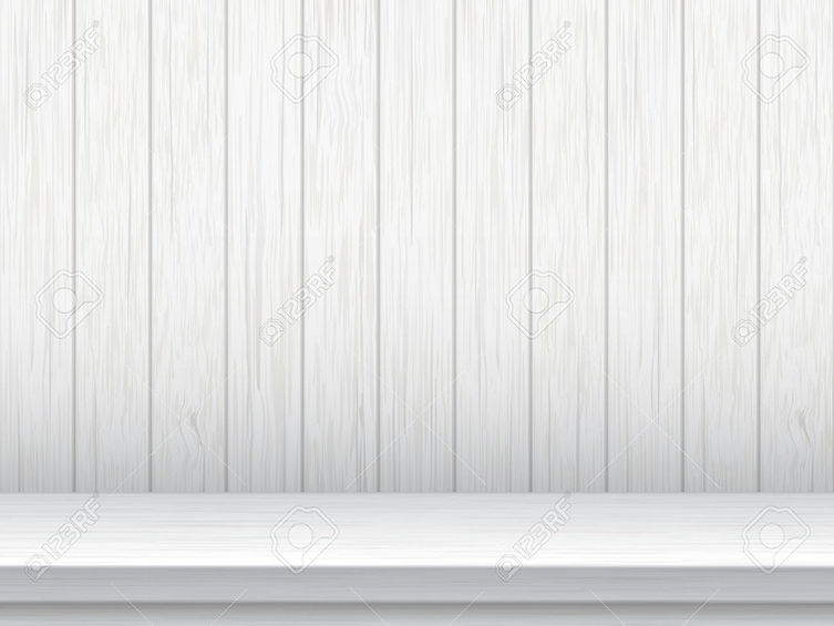 54016855-White-empty-wooden-table-before-wall-of-vintage-wooden-planks-Vector-background--Stock-Vect