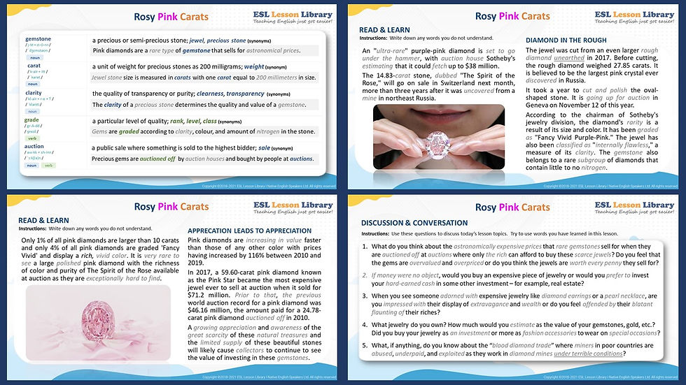 Thumbnail: LET'S TALK - PINK DIAMOND