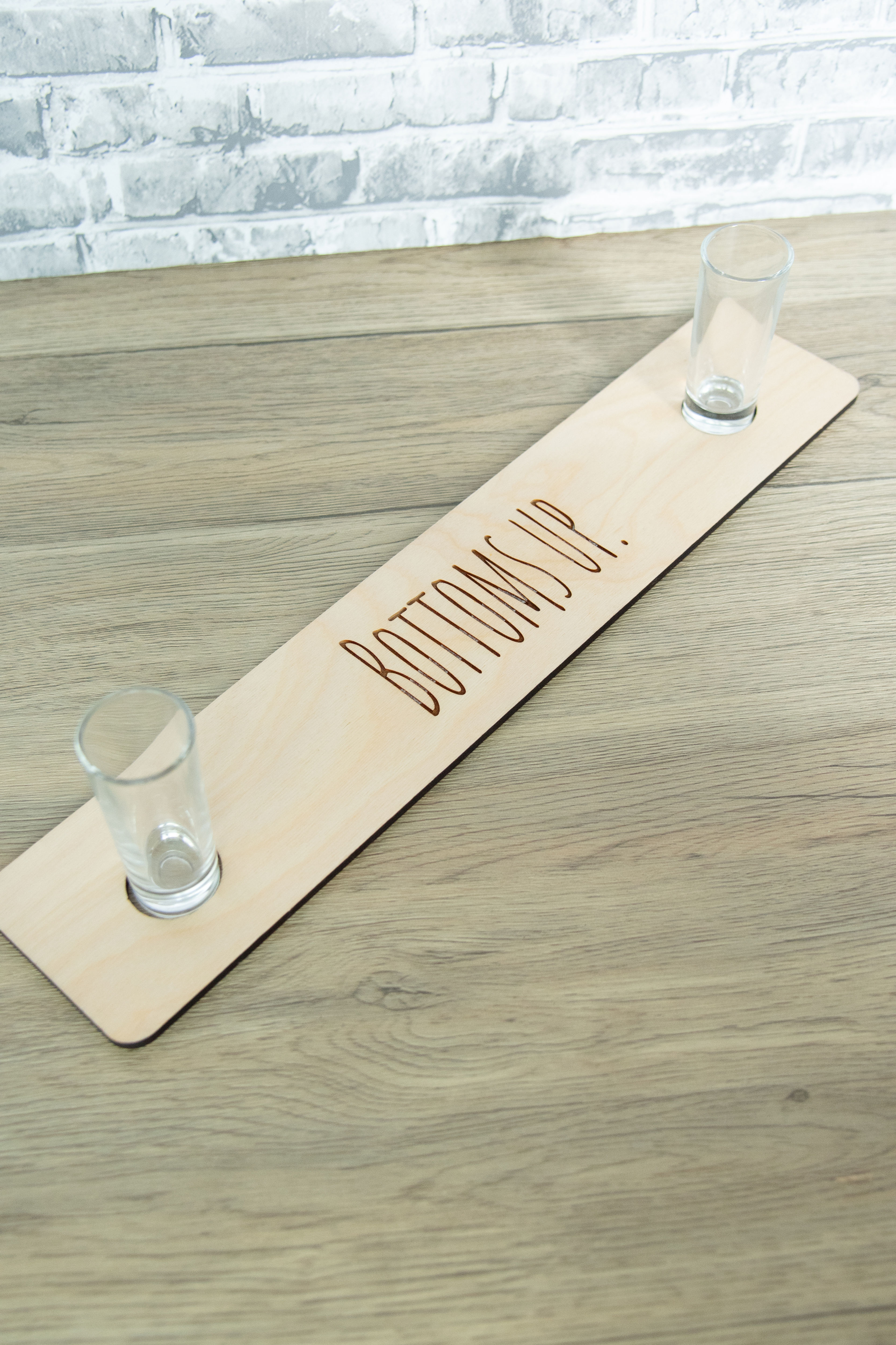 Double Side Shot Ski with Shot Glasses