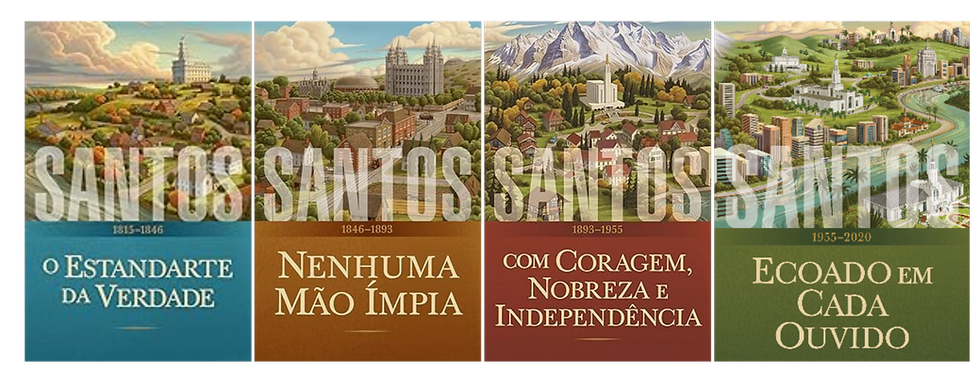Livros da coleção Santos
