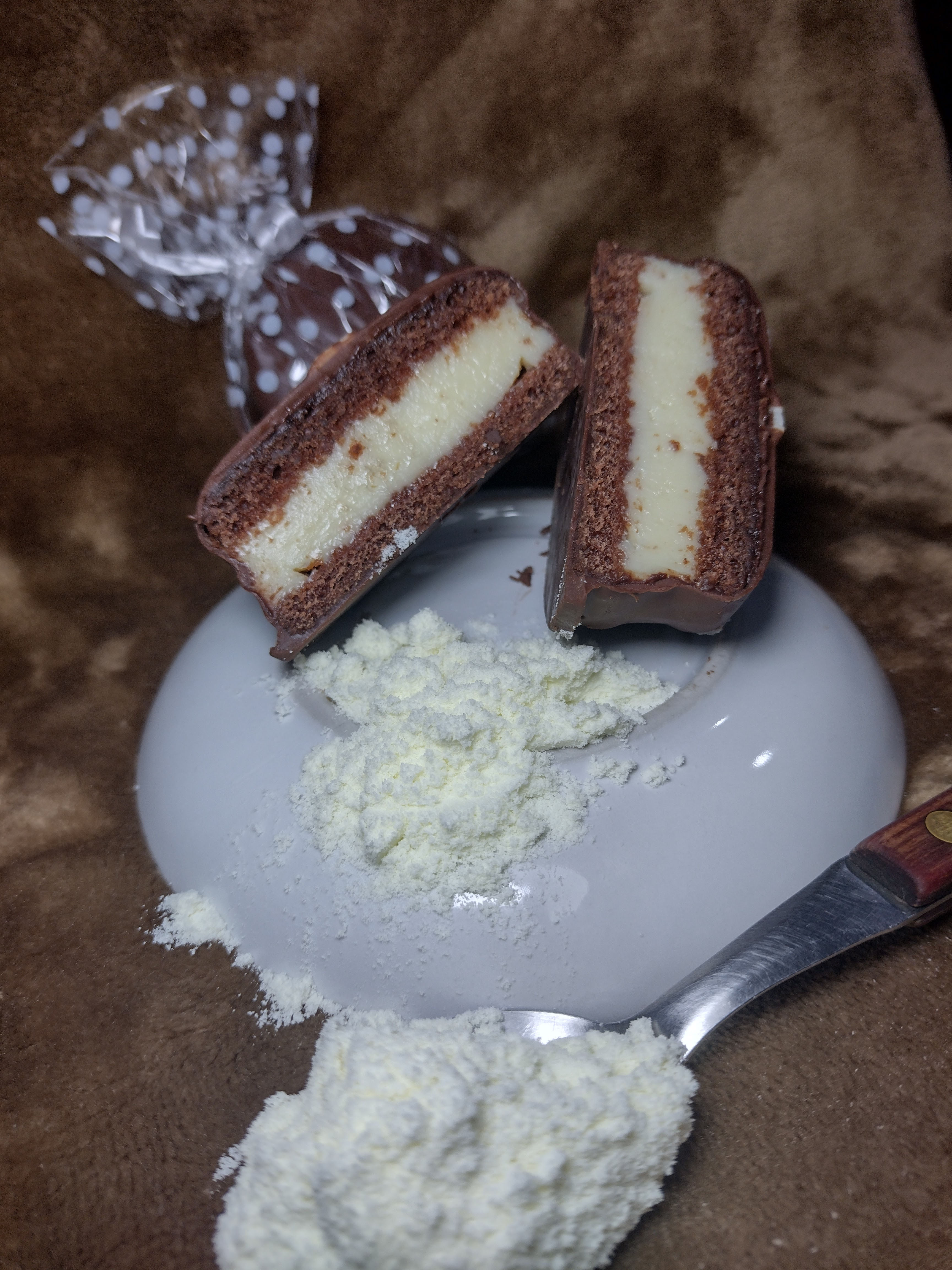 Pão de mel de Leite Ninho
