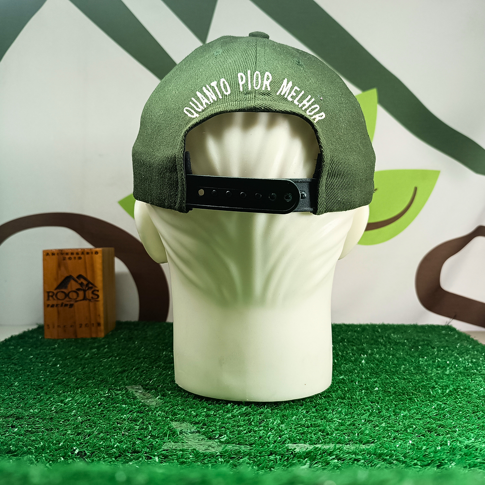 Miniatura: Boné Roots Racing Linha Premium Verde