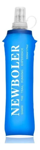 Miniatura: Garrafa Squeeze Silicone Soft Leve Dobrável 500ml Newboler