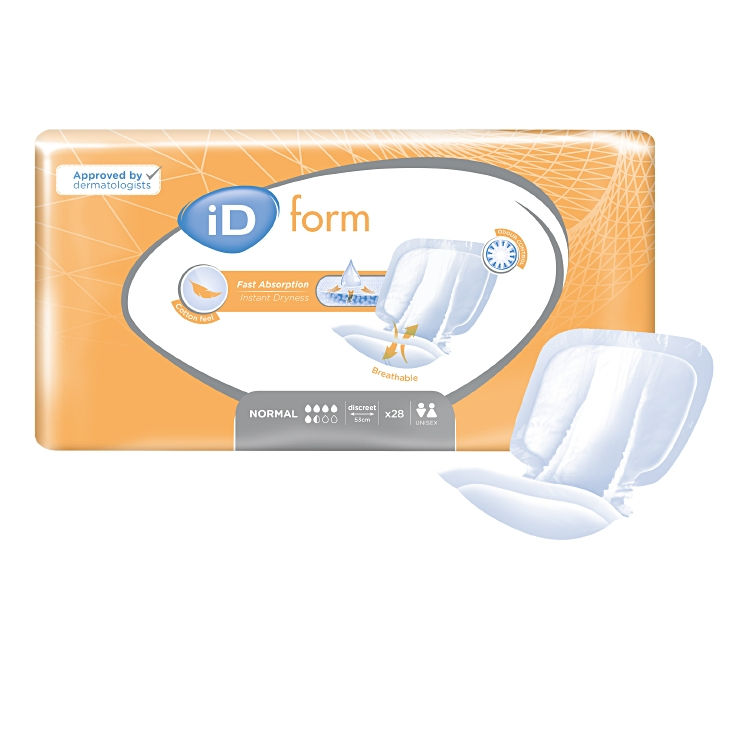 Inkontinenz-Einlagen iD Form Normal, 1350 ml | Promed 24
