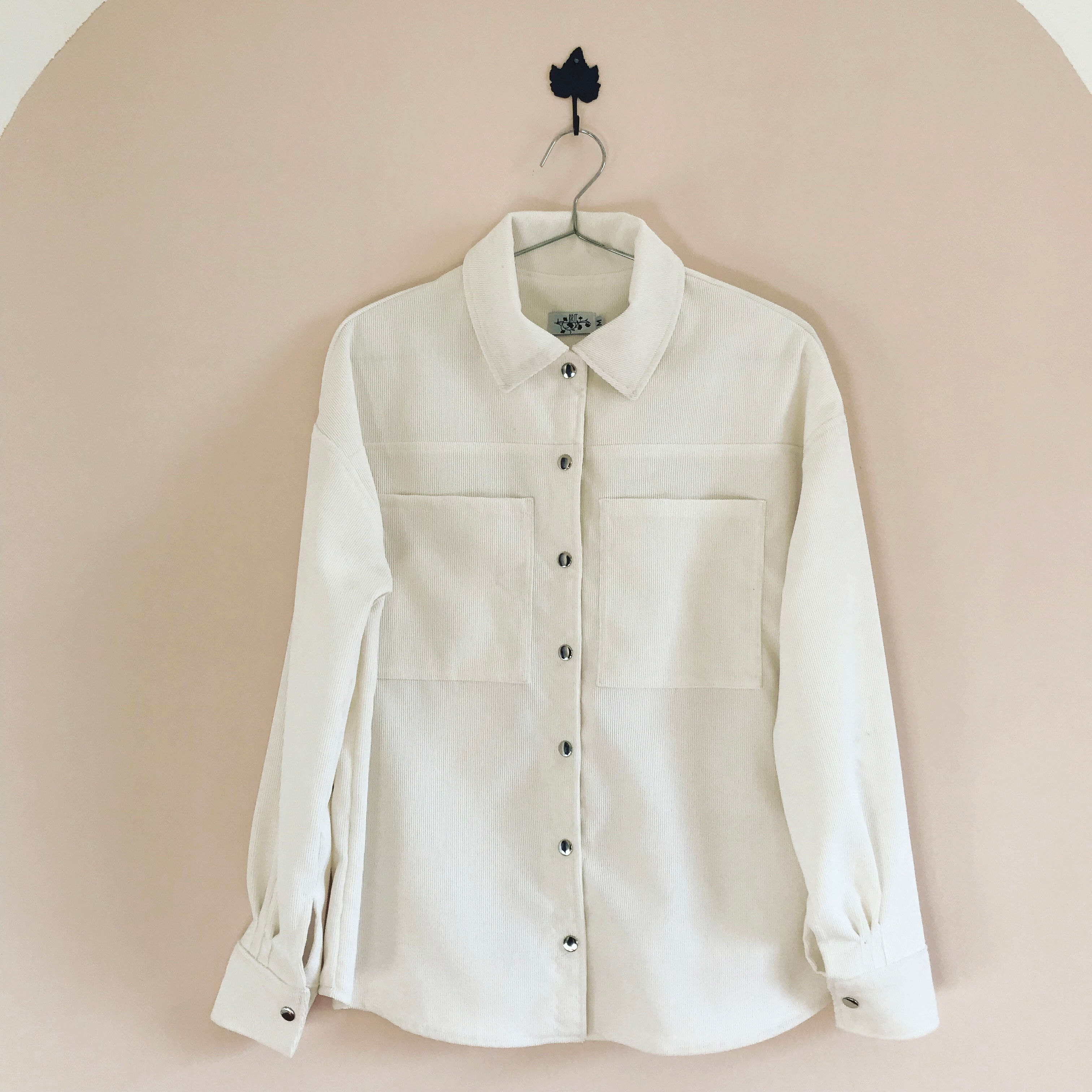 Camisa veludo cotelê 