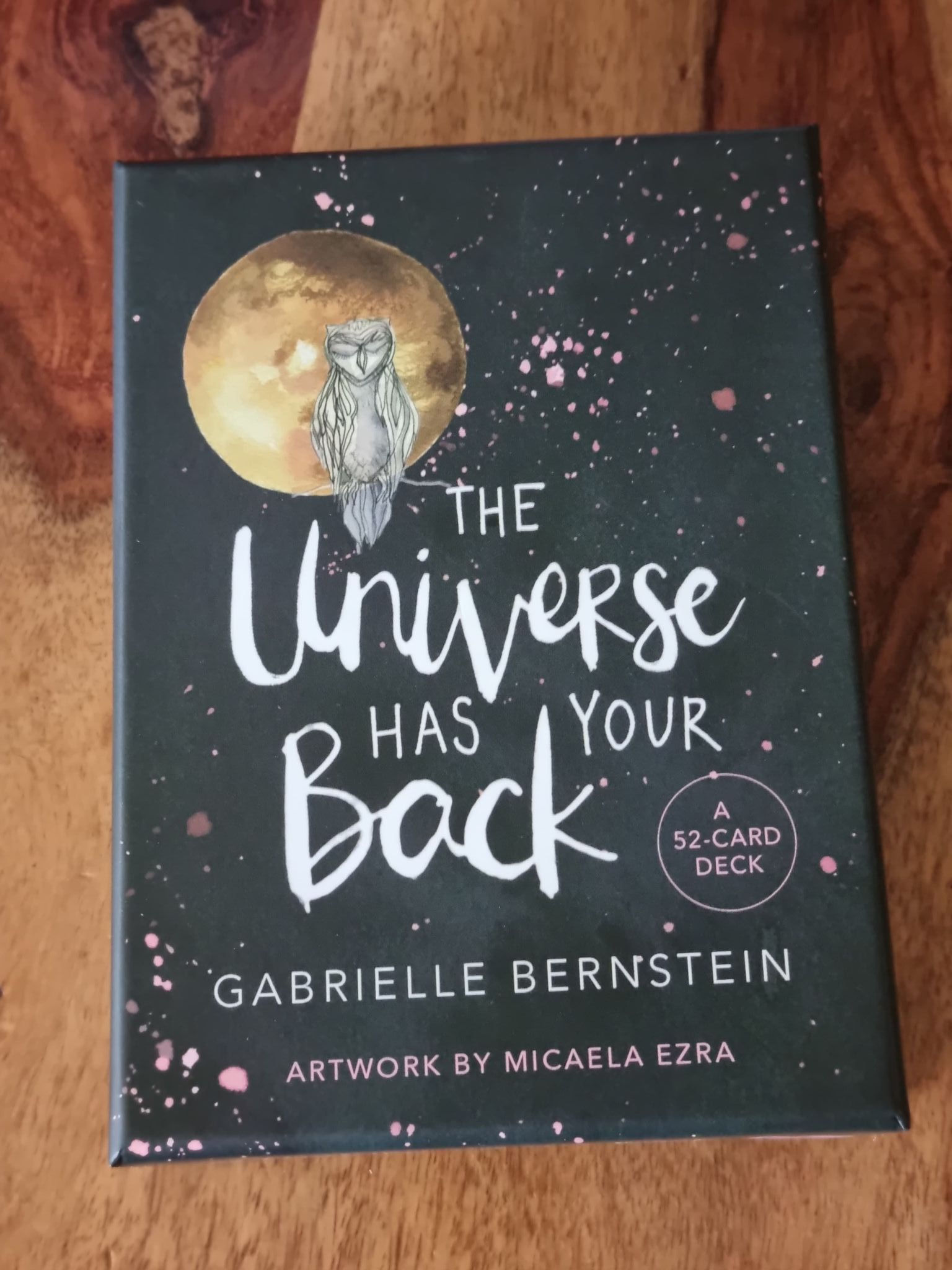 The Universe Has Your Back affirmation cards