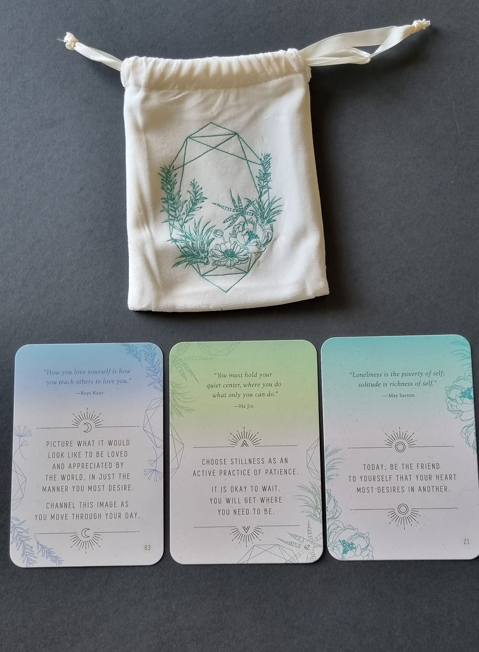 Thumbnail: Self Care inspirational card deck