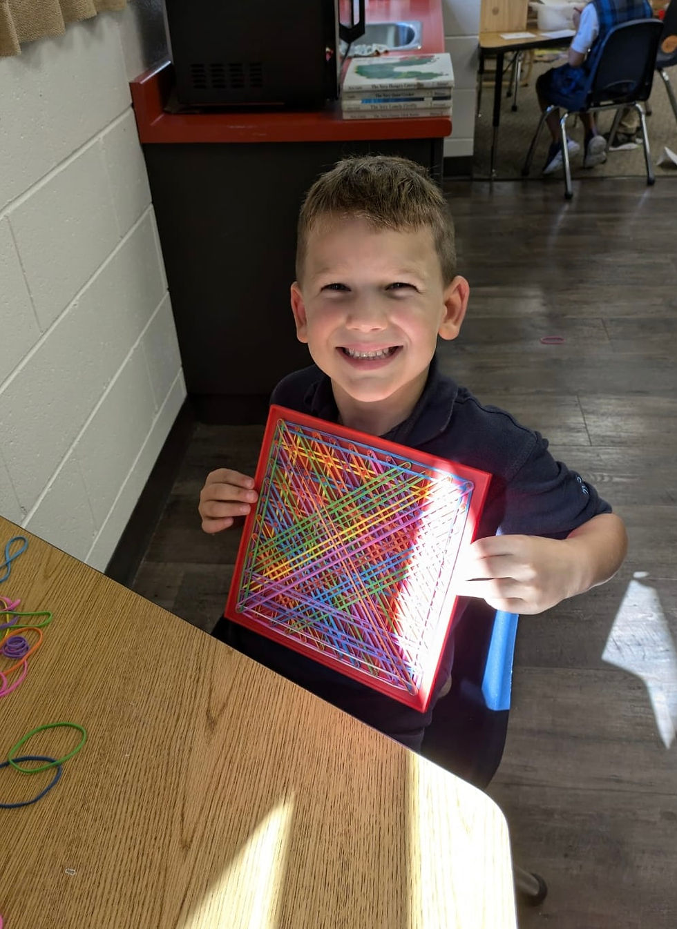 Owen in Grade 1.