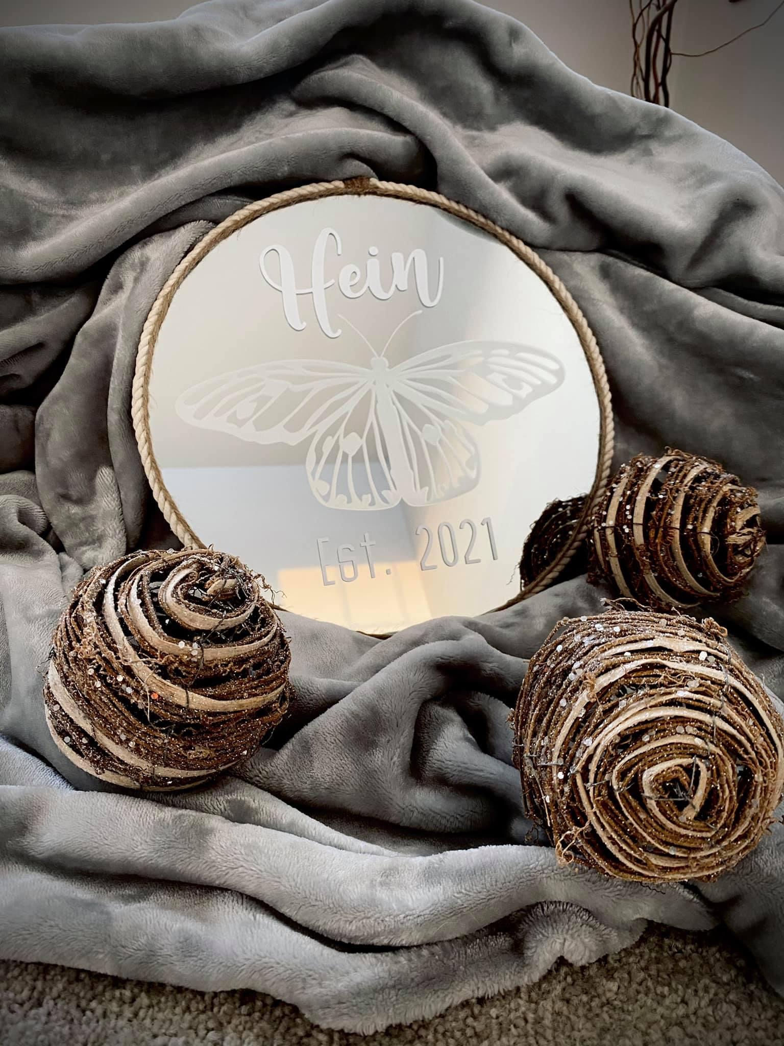 Customized Etched Mirror