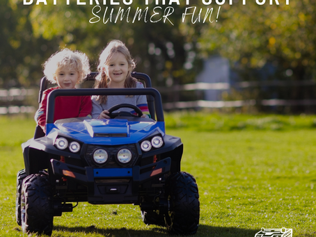 Whatever you got going on this Summer... Our batteries got your back! 🔋🔋🔋