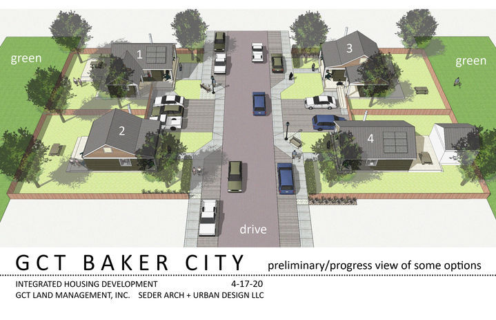 Veteran Village Baker County Rendering