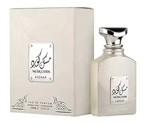 Lattafa Asdaaf Musk Code Eau De Parfum Spray for Unisex, 3.4 Ounce