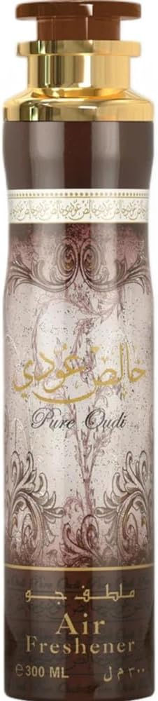 Pure Oudi Air Freshener 300mL Arabian Perfume Home Fragrance, 10.14 Ounce (Pack