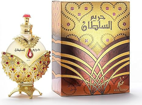 Khadlaj Hareem Al Sultan Gold for Women Concentrated Perfume Oil, 1.18 Ounce