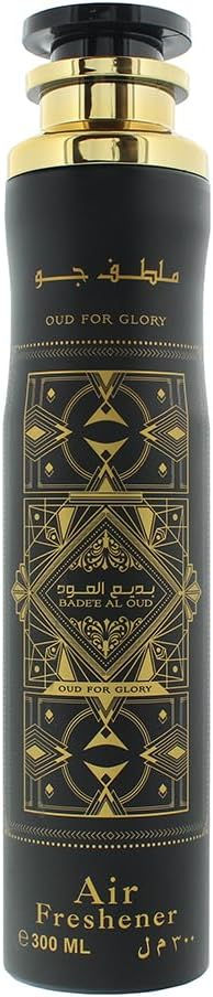 Lattafa Perfumes Badee Al Oud Oud For Glory Air Freshener, 10.1 Ounce/300ml