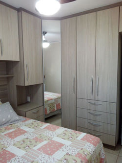 Armário com cama embutida