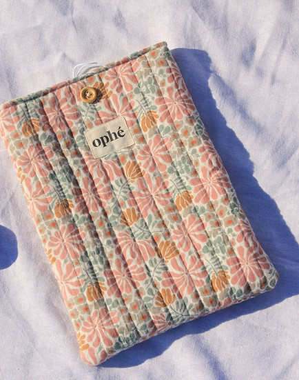 Protège livre, housse pour livre faite main. Livre de poche, livre broché, liseuse